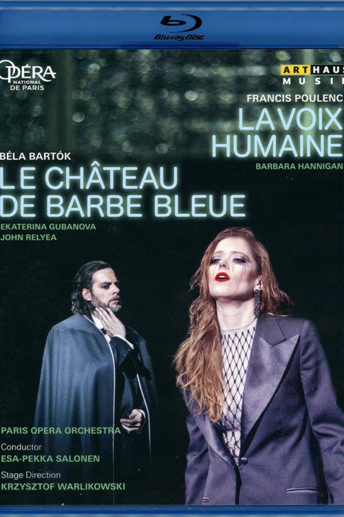Movie poster for Poulenc's The Human Voice / Bartók's Bluebeard's Castle (2018)