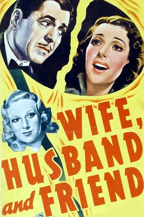 Movie poster for Wife, Husband and Friend (1939)