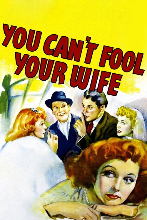 Movie poster for You Can't Fool Your Wife (1940)