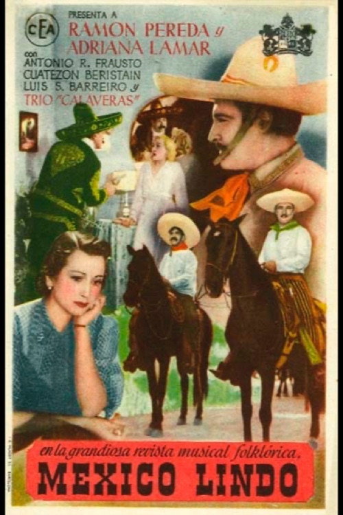 Movie poster for México lindo (1938)