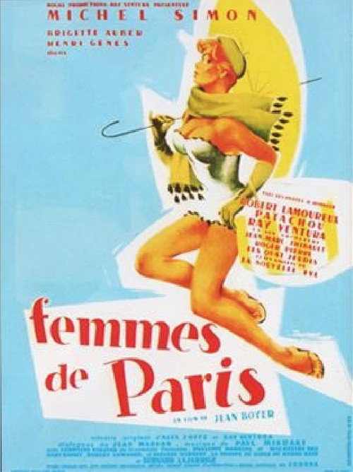 Movie poster for Femmes de Paris (1953)