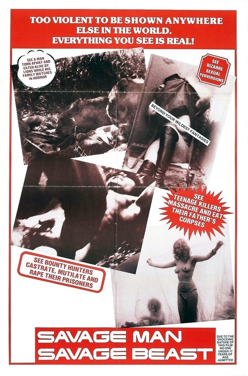 Movie poster for Savage Man Savage Beast (1975)