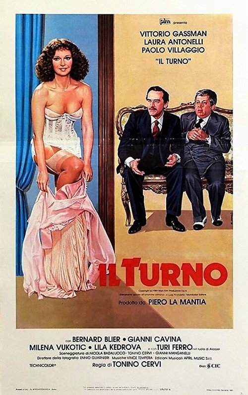 Movie poster for Il turno (1981)