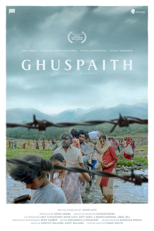 Movie poster for Ghuspaith: Between Borders (2023)