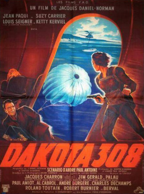 Movie poster for Dakota 308 (1951)