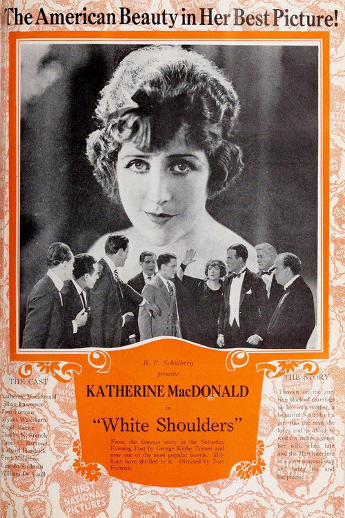 Movie poster for White Shoulders (1922)