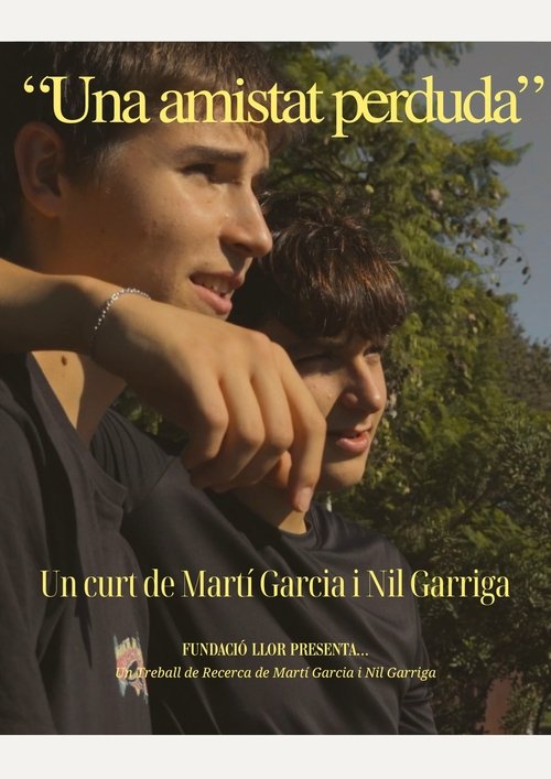 Movie poster for "Una amistat perduda" (2024)