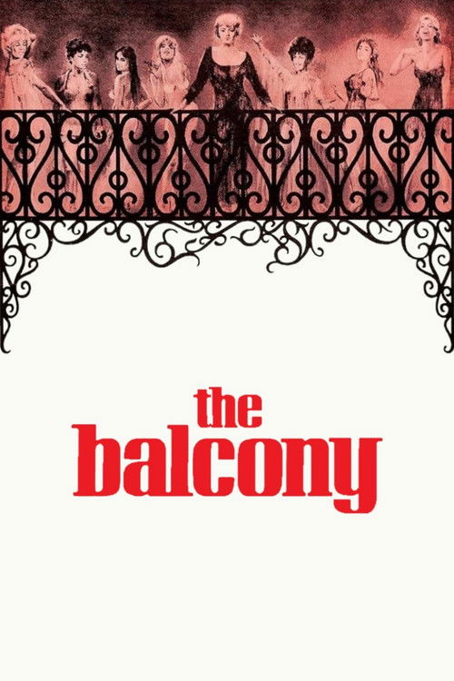 Movie poster for The Balcony (1963)