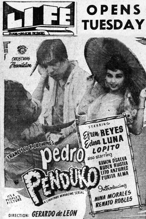 Movie poster for Pedro Penduko (1954)