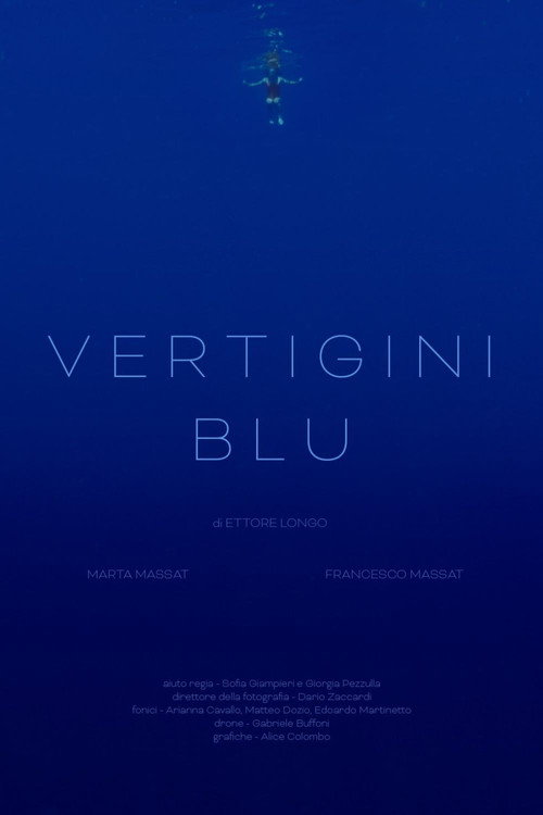 Movie poster for VERTIGINI BLU (2023)