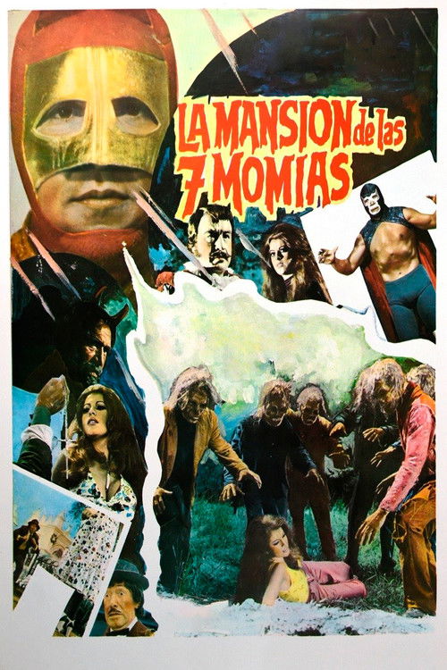 Movie poster for The Mansion of The 7 Mummies (1977)