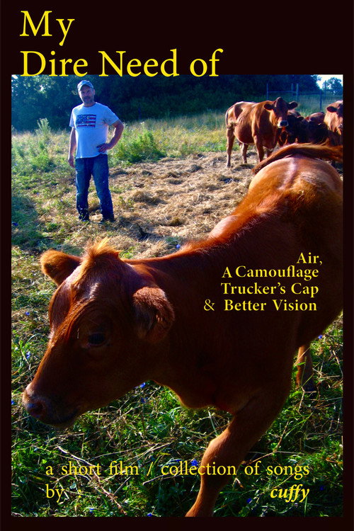 Movie poster for My Dire Need of Air, A Camouflage Trucker's Cap & Better Vision (2024)