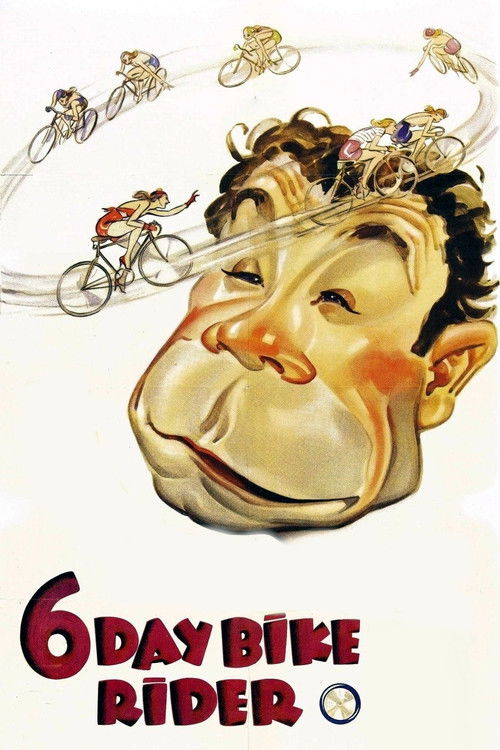 Movie poster for 6 Day Bike Rider (1934)