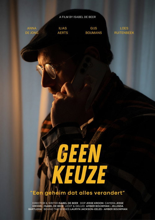Movie poster for GEEN KEUZE