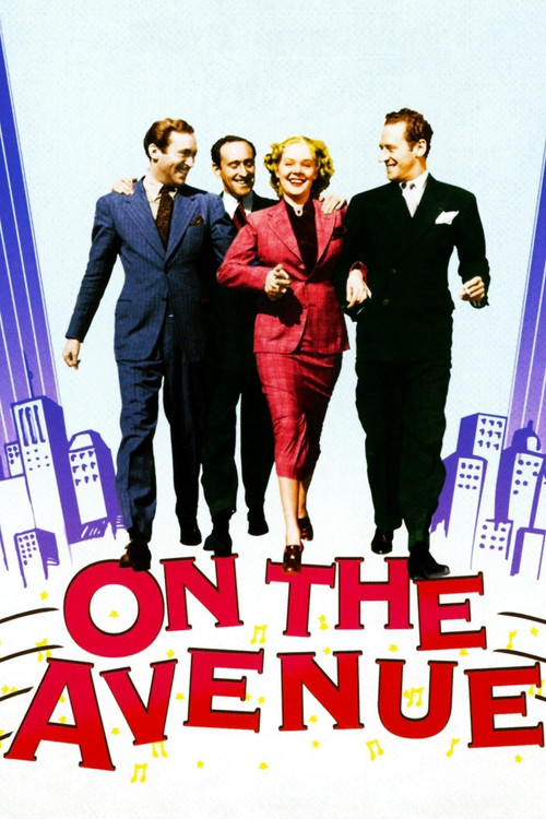 Movie poster for On the Avenue (1937)