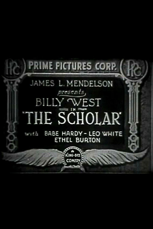 Movie poster for The Scholar (1918)
