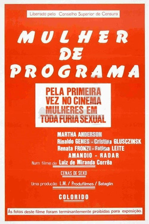 Movie poster for Mulher de Programa (1981)