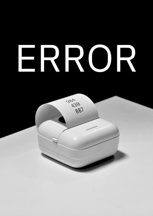 Movie poster for Error (2024)