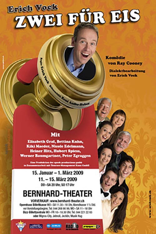 Movie poster for Zwei für Eis (2009)