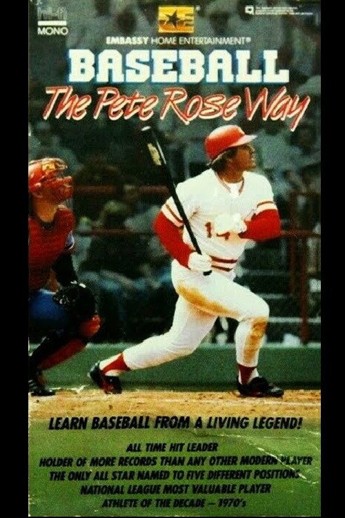 Movie poster for Baseball: The Pete Rose Way (1986)