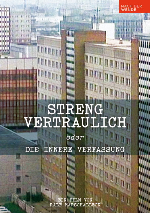 Movie poster for Streng vertraulich oder Die innere Verfassung (1990)