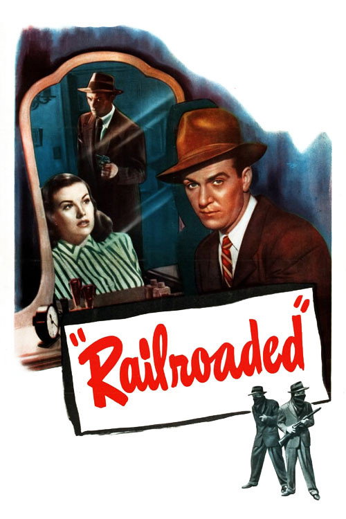 Movie poster for Railroaded! (1947)