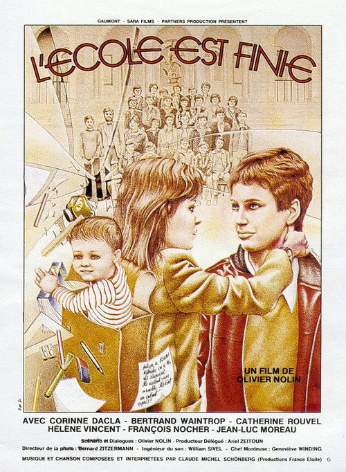 Movie poster for L'école est finie (1979)