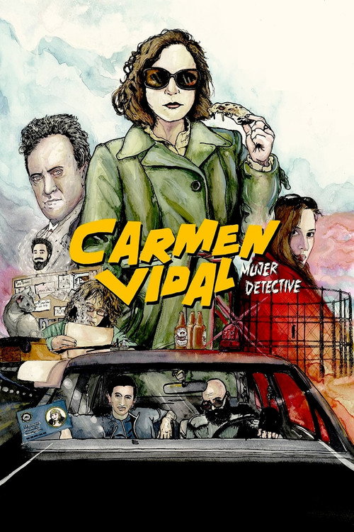 Movie poster for Carmen Vidal, mujer detective (2020)