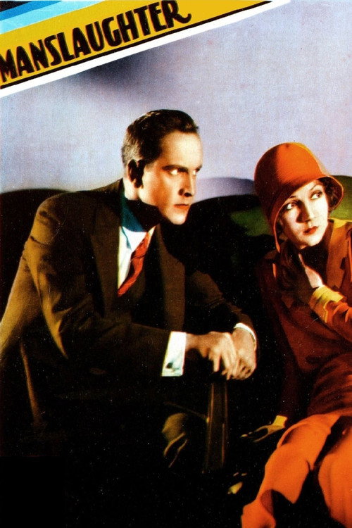 Movie poster for Manslaughter (1930)