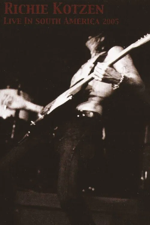 Movie poster for Live in South America 2005
