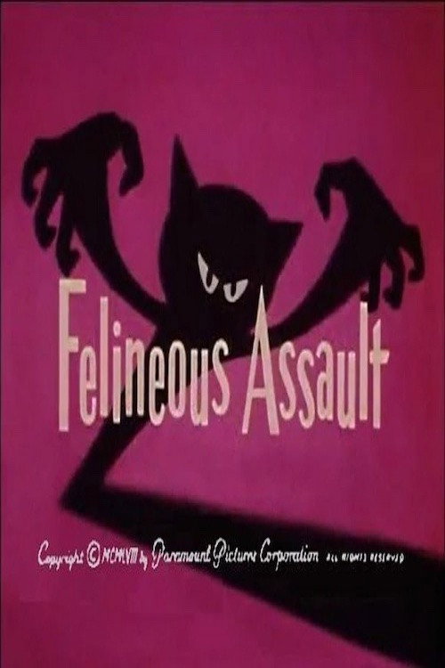 Movie poster for Felineous Assault (1959)