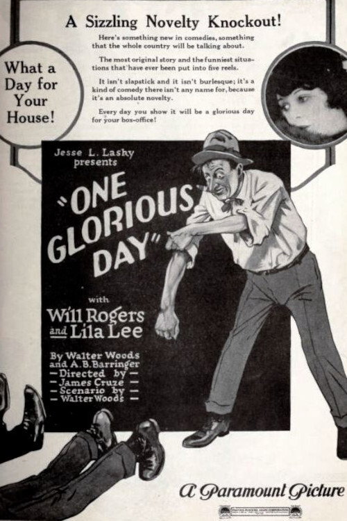 Movie poster for One Glorious Day (1922)