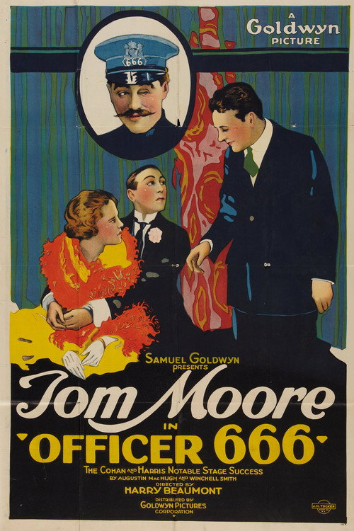 Movie poster for Officer 666 (1920)