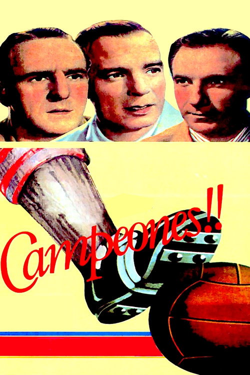 Movie poster for ¡¡Campeones!! (1943)