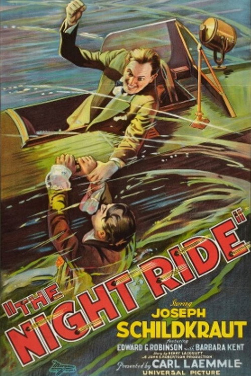 Movie poster for The Night Ride (1930)