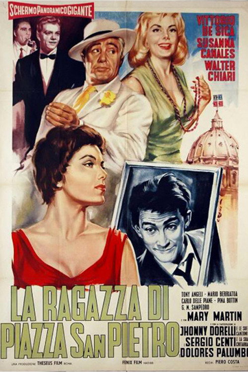 Movie poster for The Girl of San Pietro Square (1958)