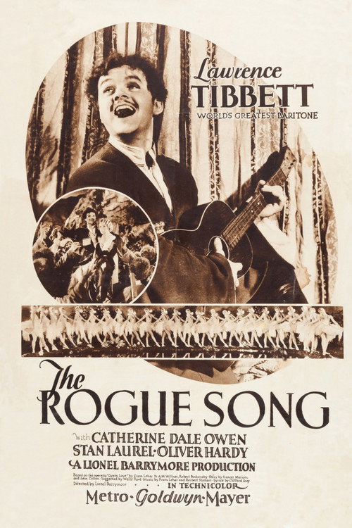 Movie poster for The Rogue Song (1930)