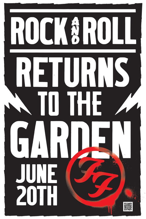 Movie poster for Foo Fighters Live at Madison Square Garden (June 20, 2021) (2021)