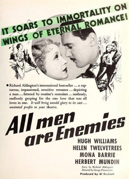Movie poster for All Men Are Enemies (1934)