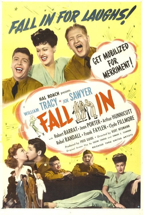 Movie poster for Fall In (1942)
