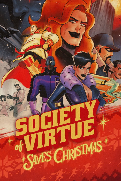 Movie poster for The Society of Virtue Saves Christmas! (2024)