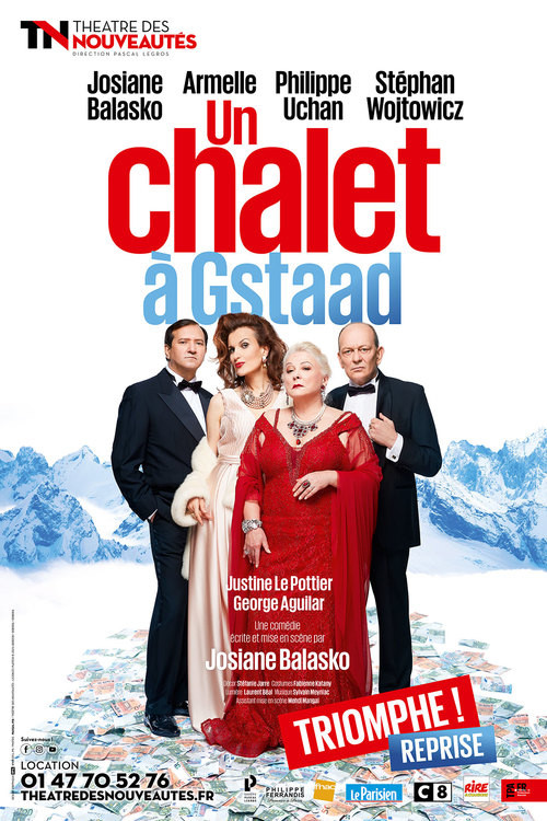 Movie poster for Un chalet à Gstaad (2022)
