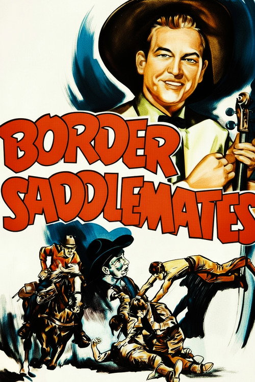 Movie poster for Border Saddlemates (1952)