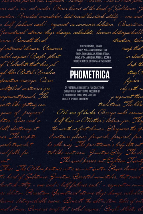 Movie poster for Phometrica (2015)