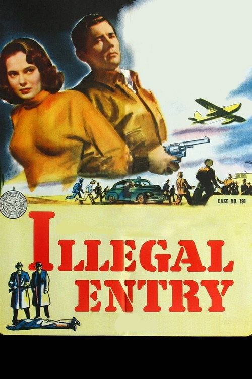 Movie poster for Illegal Entry (1949)