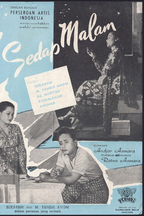 Movie poster for Sedap Malam (1950)