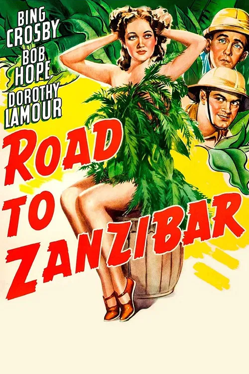 Movie poster for Road to Zanzibar (1941)