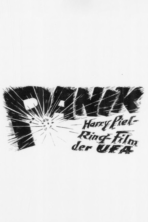 Movie poster for Panik (1928)