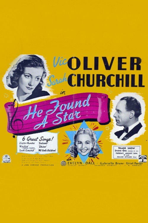 Movie poster for He Found a Star (1941)