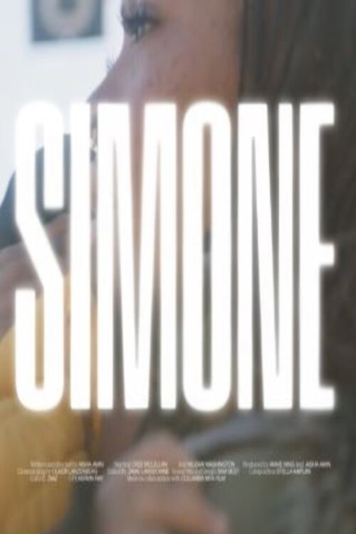 Movie poster for Simone (2022)
